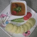 Jyoti Bansal's cooksnap of when they made Idli sambar.