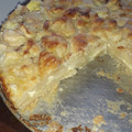 El cooksnap de teabuceto cuando hizo Torta haragana de manzanas.
