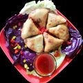 Ketki Dave's cooksnap of when they made Potato Green Peas Samosa.