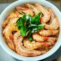 阿咪 的 鮮蝦粉絲煲 cooksnap