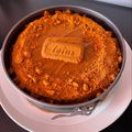 El cooksnap de sara moreno cuando hizo Tarta de queso Lotus.