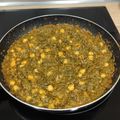 El cooksnap de Plácido Pigner Coto cuando hizo Espinacas con garbanzos.
