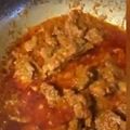 Kashaf Khan's cooksnap of when they made Mutton Quorma.