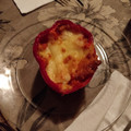 El cooksnap de Rut Borillo cuando hizo Pimientos rellenos de verduras y queso.