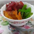 کوک اسنپ حدیث بعد از امتحان کردن شیرینی پوست هندوانه (watermelon rind candy).