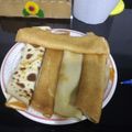 El cooksnap de Elisa Carroza cuando hizo Panqueques con manjar!!.