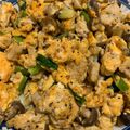 Yna尹娜 的 好料日記16:鴻禧菇奶油炒蛋佐起士片吐司 cooksnap