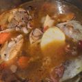 El cooksnap de Selene Aguilar cuando hizo Estofado de pollo.