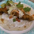 Sean's cooksnap of when they made Fish Tacos.