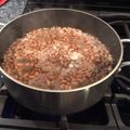 Master Chef A.C.'s cooksnap of when they made Pinto Beans With Bacon.