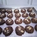 Cooksnap dari Nyimas Vitaa untuk resep Choco Almond Cookies