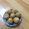 Cooksnap của Nguyễn Bích Ngọc khi họ làm theo món Bánh rán lúc lắc - Bánh cam - Bánh rán ngọt (Sesame ball recipe)