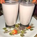 Shazi Mudabbir's cooksnap of when they made Strawberry ice cream shake.