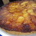 El cooksnap de Andrea Núñez cuando hizo Torta invertida de manzanas.