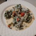 El cooksnap de Yessica Ot cuando hizo Malfatti de Acelga.