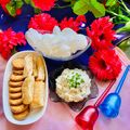 Mallika Biswas's cooksnap of when they made ওয়ানটন চিকেন ও চিলি মেয়োনিজ ডিপ.