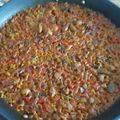 El cooksnap de MaryGlory cuando hizo Arroz con chipirones.