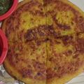 Rani Sharma का कुकस्नैप जब उन्होंने होममेड पिज़्ज़ा (homemade pizza recipe in Hindi) बनाया था।