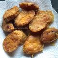 Cooksnap Salina Jalaludin semasa beliau membuat Keledek goreng kunyit.