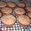 El cooksnap de Anita cuando hizo Muffins con harina integral y avena.
