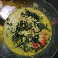 Cooksnap dari mita oktaria untuk resep Sayur Daun Singkong Kuah Santan