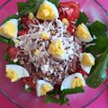 El cooksnap de madcarrie cuando hizo Ensalada fresca de rúcula y atún.