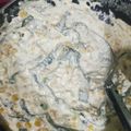 El cooksnap de Sabina Flores cuando hizo Chiles en rajas con crema.
