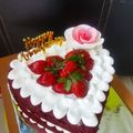 Cooksnap dari Dewi mulyani untuk resep Steamed red velvet cake 🍰💖