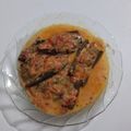 Cooksnap dari Nini N Nurdin untuk resep Terong Bakar (tarung babanam) Kuah Santan