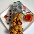 Meetu Garg का कुकस्नैप जब उन्होंने वेज फ्रेंकी (veg frankie recipe in Hindi) बनाया था।