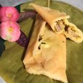 El cooksnap de Agripina picón. cuando hizo Hallacas de masa de maíz.