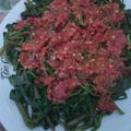 Cooksnap dari Yeni Widiyanti untuk resep Rujak kangkung