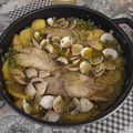 El cooksnap de Antonio Gonzalez cuando hizo Colitas de rape con almejas.