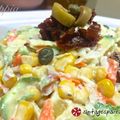 Cooksnap από FILIPPIA στη συνταγή Μακαρονοσαλάτα Λαχανικών με Κερκυραϊκό Νούμπουλο