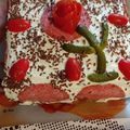 Cooksnap από Bασιλική στη συνταγή Αλμυρή τούρτα με ψωμί του τοστ