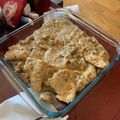 El cooksnap de Joni Alvarez Diaz cuando hizo Pechuga de pollo a la antigua con champiñones.