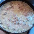 El cooksnap de Analhy Vila cuando hizo Salsa Caruso.
