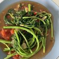 Raissa Lauwsen's cooksnap of when they made Stir Fry Spinach with Tomato.