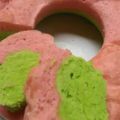 Cooksnap dari Ratna untuk resep Bolu kukus singkong pandan & strawberry