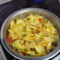 El cooksnap de ANDONY cuando hizo Arroz con patatas y bacalao.