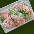 Cooksnap dari Dyta Daveena untuk resep Lapis Singkong pelangi