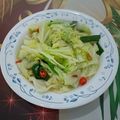 潘俊霖的(簡單料理) 的 炒高麗菜 cooksnap
