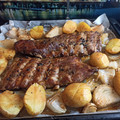 El cooksnap de María Mora Serrano cuando hizo Costillas jugosas a la barbacoa.