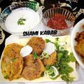 Umme Yousuf's cooksnap of when they made Beef shami kabab.