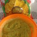 El cooksnap de Karina Arrigo cuando hizo Guacamole.