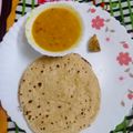 Advika का कुकस्नैप जब उन्होंने तड़का तुअर दाल मिस्सी रोटी(Tadka tuvar daal missi roti recipe in Hindi) बनाया था।