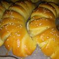 Bius00 Cooksnap-ja, amikor elkészítette a(z) Túróval, baconnel töltött kiflik receptet.