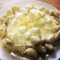 MeaMira 🇦🇹's cooksnap of when they made Selbstgemachte Gnocchis - mit Gorgonzolasauce und Pilzen.
