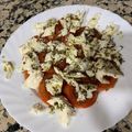 El cooksnap de Luis Sayavera cuando hizo Ensalada de tomate y mozzarella con aceite de albahaca fresca.