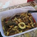 Cooksnap Nizam Yussop semasa beliau membuat Ikan Tenggiri Masak Tauchu.